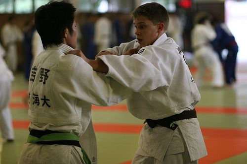 Sandro in Action - Judo TSV Grafenau